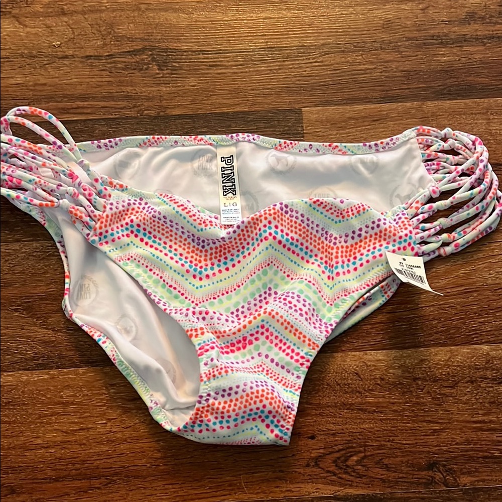 PINK Victoria's Secret Multicolor Bikini Bottom
